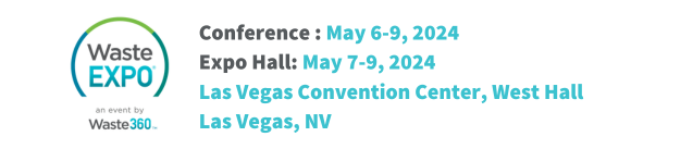 WasteExpo 2024 - May 6-9, 2024 Las Vegas, NV