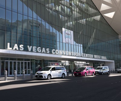 Las Vegas Convention Center car loop entrance