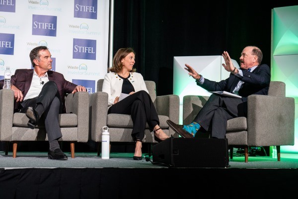 2 speakers with Michael Hoffman at Investor Summit 