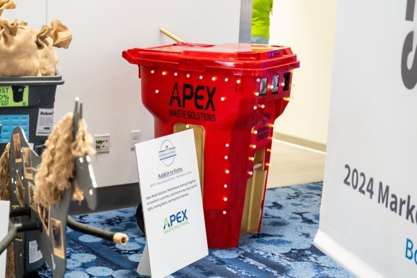 APEX cart on display